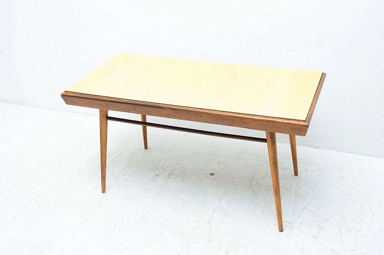Formica and beech coffee table, 1960s 1452634
