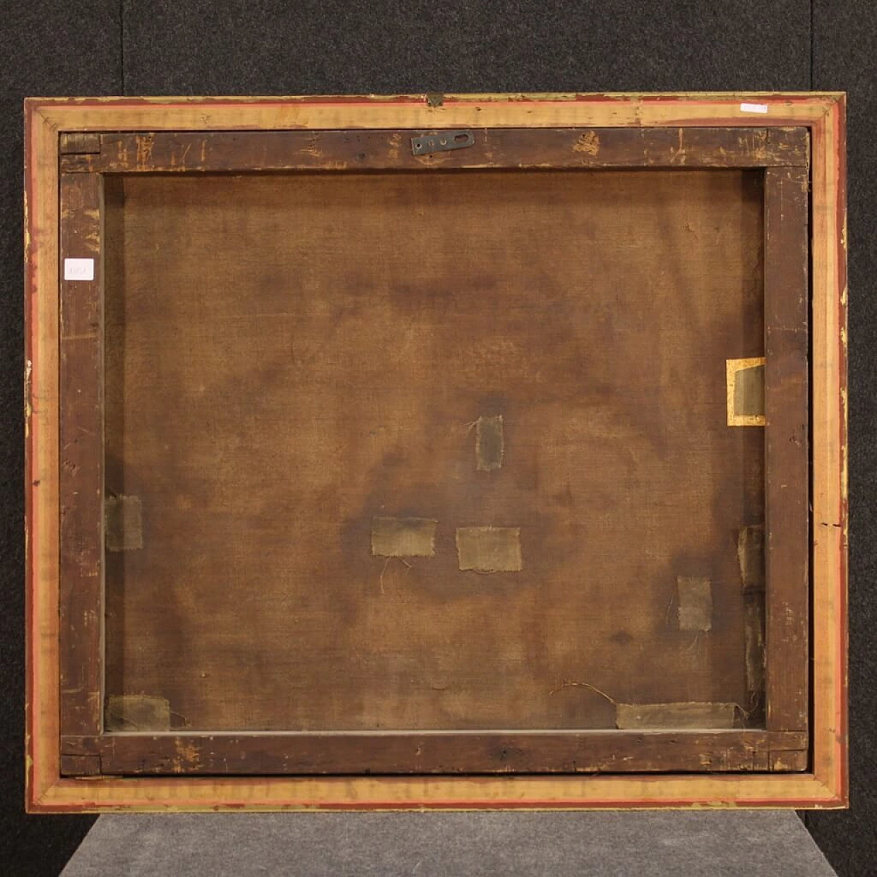 Landscape with towers, oil painting on canvas, 17th century 1452671