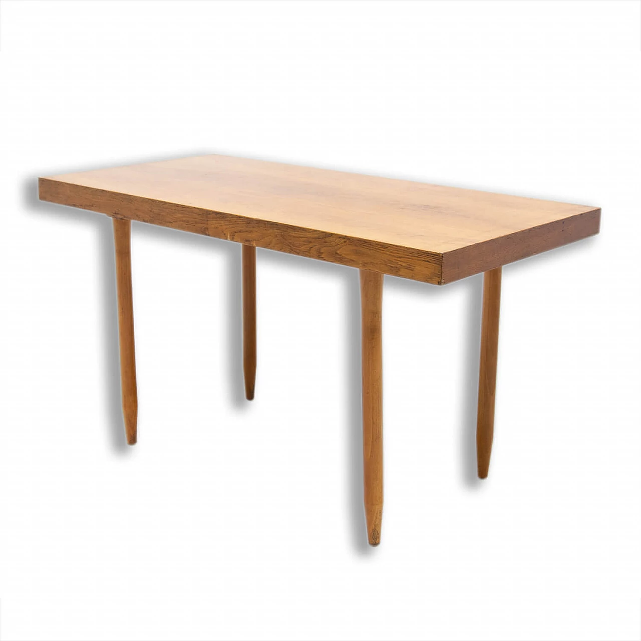 Tavolo centrale in legno di faggio, anni '60 1452702