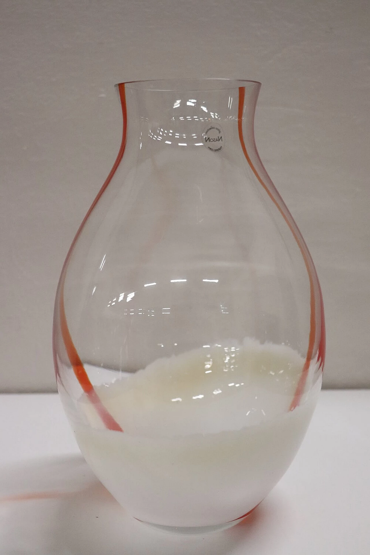 Murano glass vase by Carlo Nason, 1980s 1452728