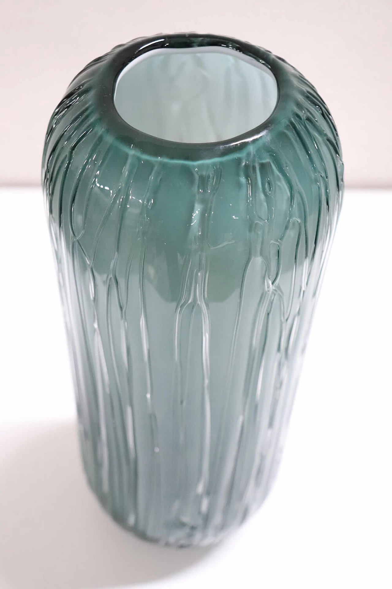 Vaso in vetro sommerso di Murano, anni '70 1452768