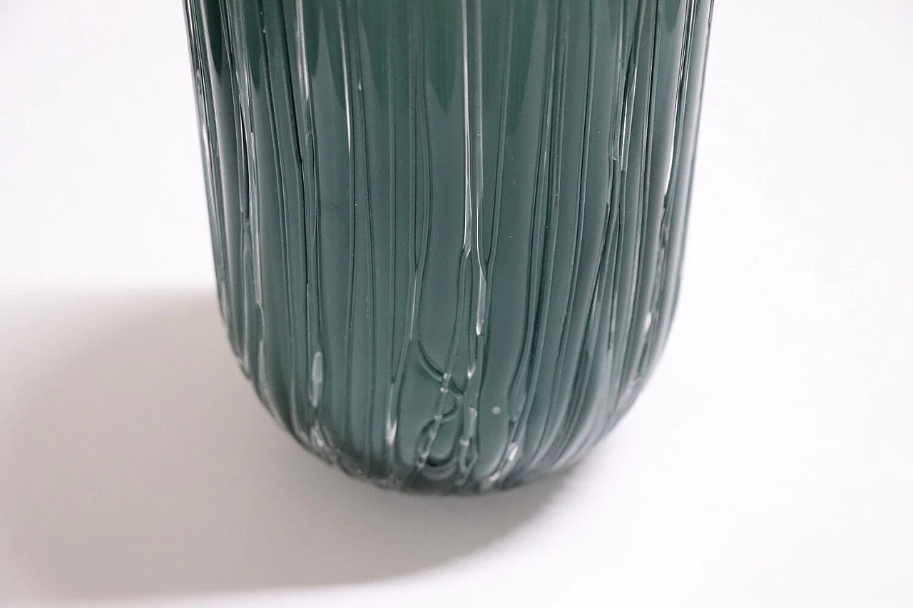 Vaso in vetro sommerso di Murano, anni '70 1452769