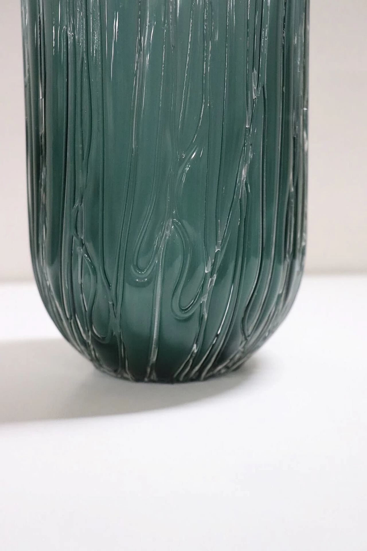 Vaso in vetro sommerso di Murano, anni '70 1452772