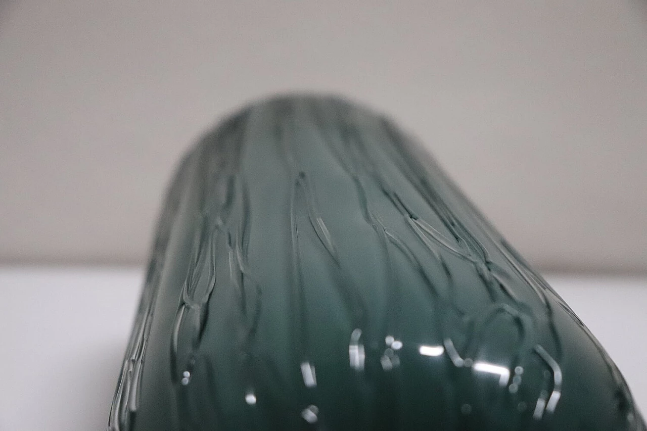 Vaso in vetro sommerso di Murano, anni '70 1452774