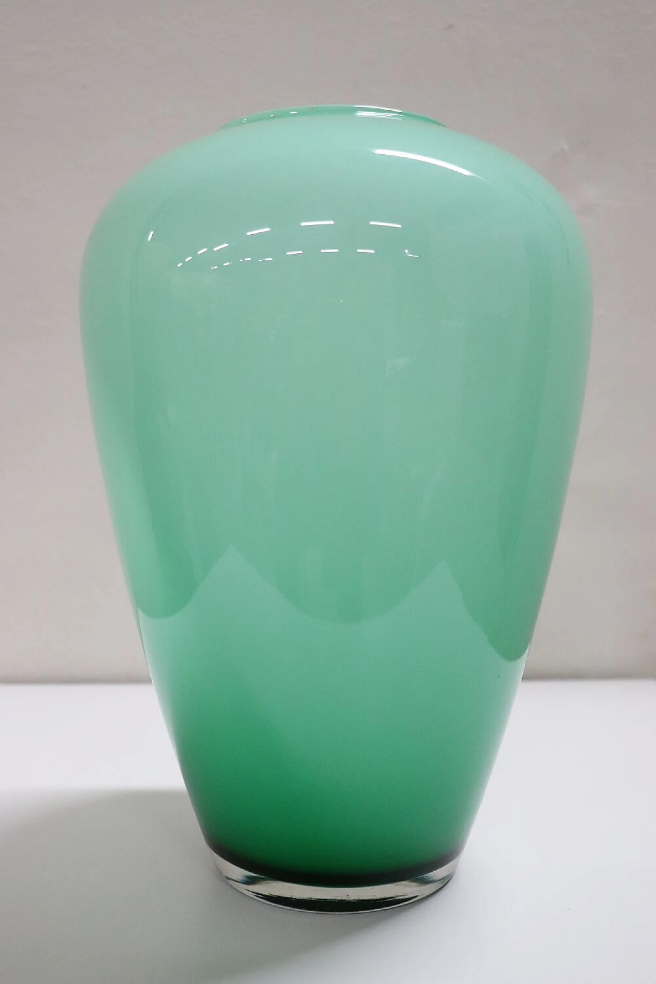 Enamelled Murano glass vase, 1980s 1452831