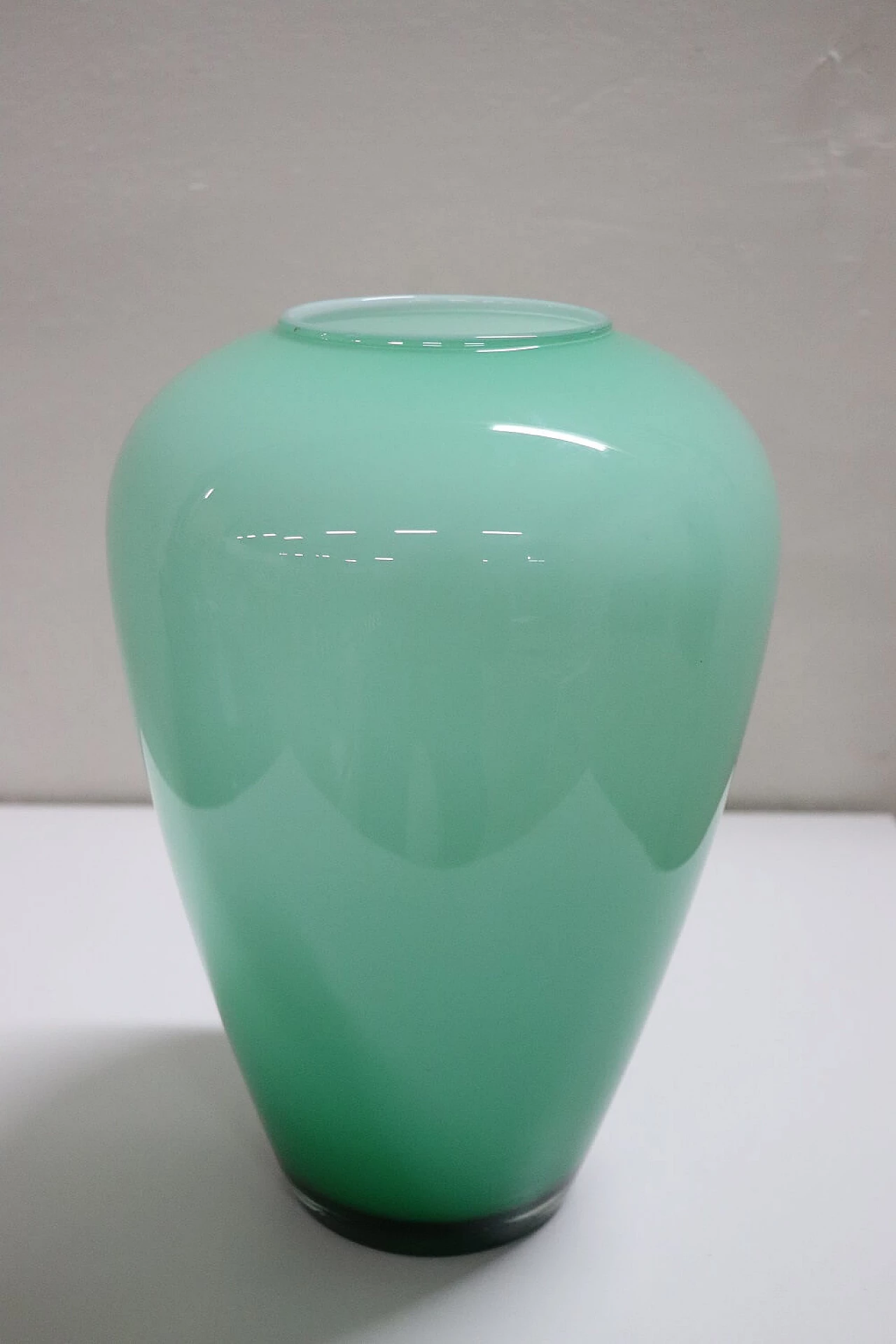Enamelled Murano glass vase, 1980s 1452832
