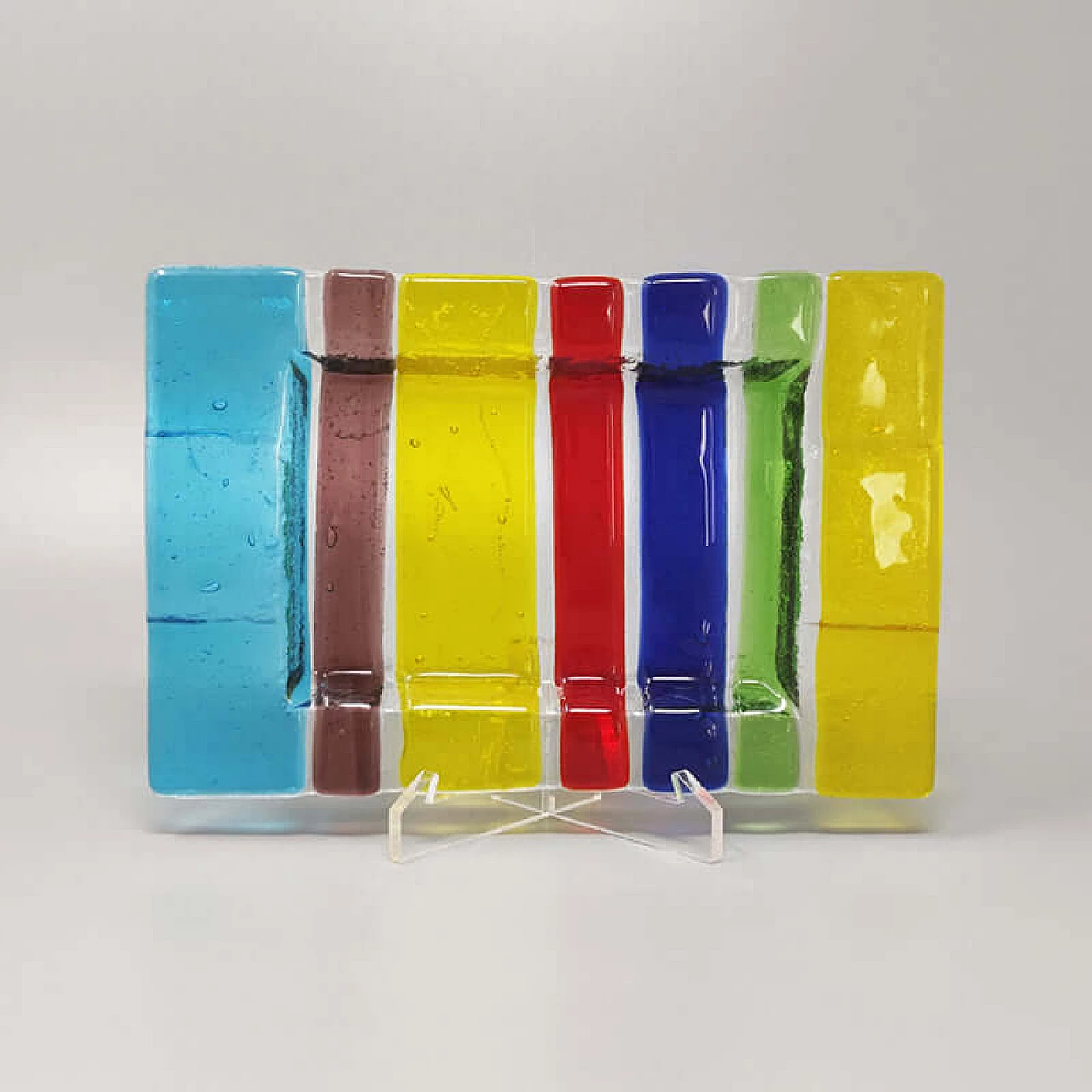 Dogi catchall in polychrome Murano glass, 1960s 1453610