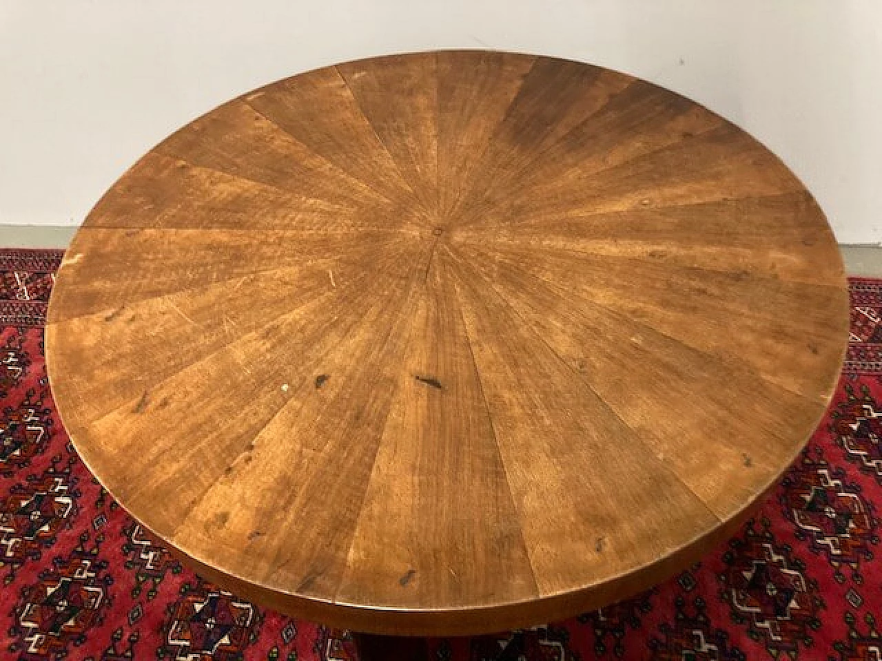 Art Deco coffee table with walnut top, 1940s 1453651