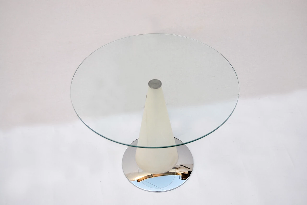 Birillo coffee table by Parisotto for Fontana Arte with interior light, 1980s 1454174