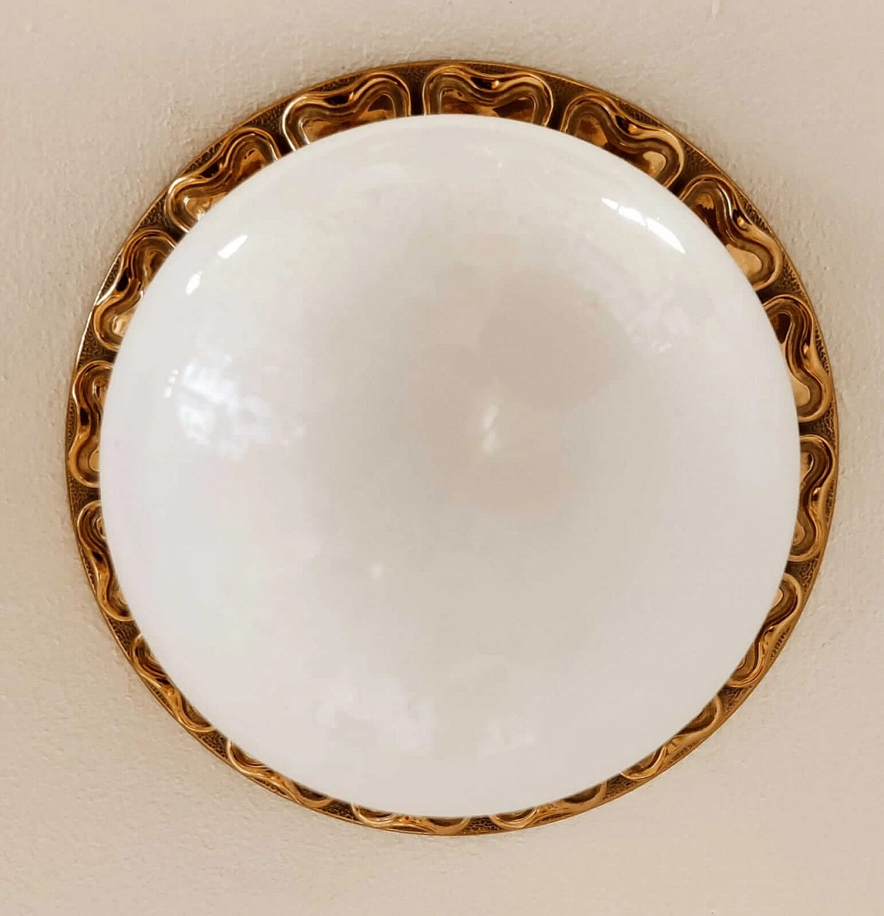 Cast brass ceiling lamps, 1960s 1455840