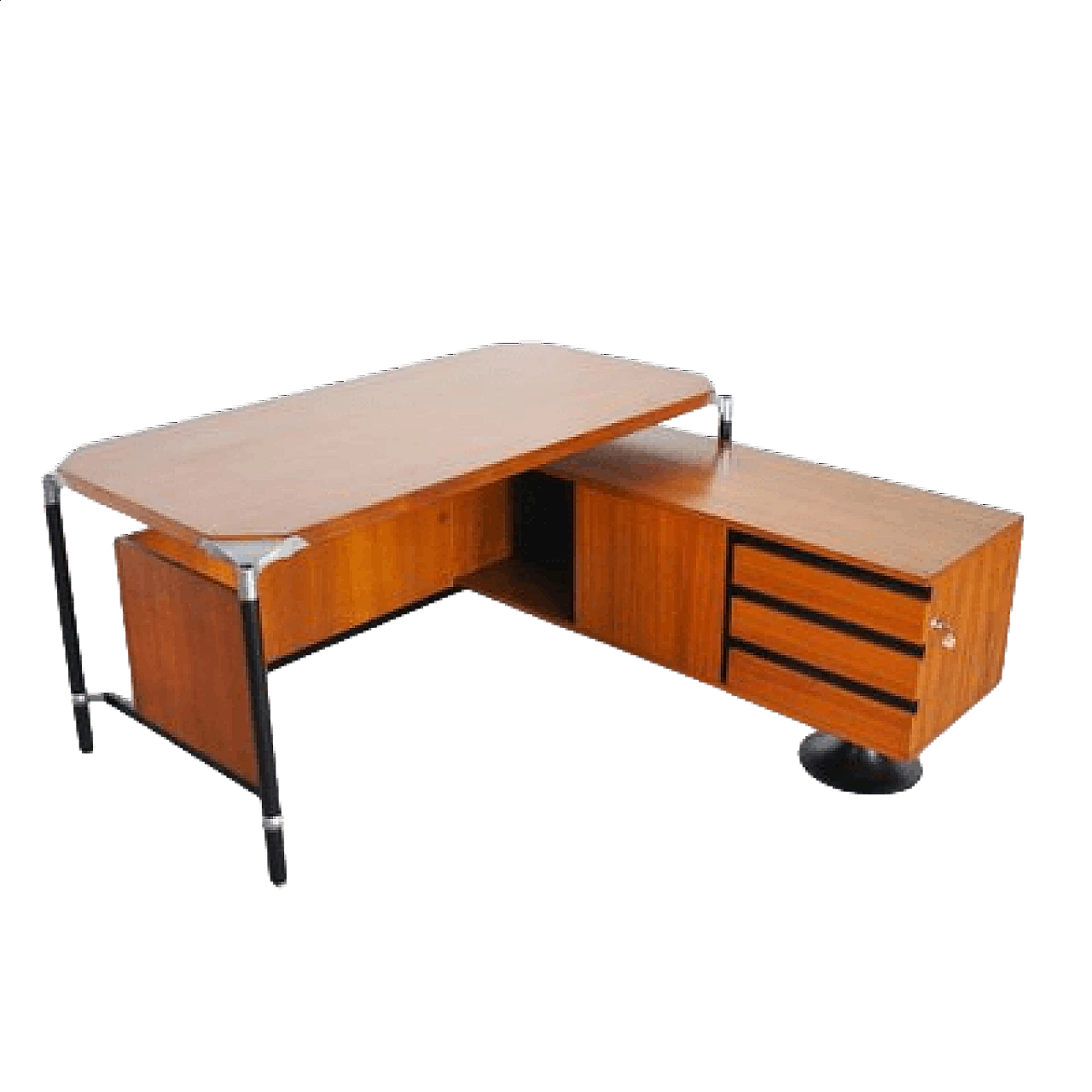 Executive desk by Ico Parisi for MIM Rome, 1950s 1456246