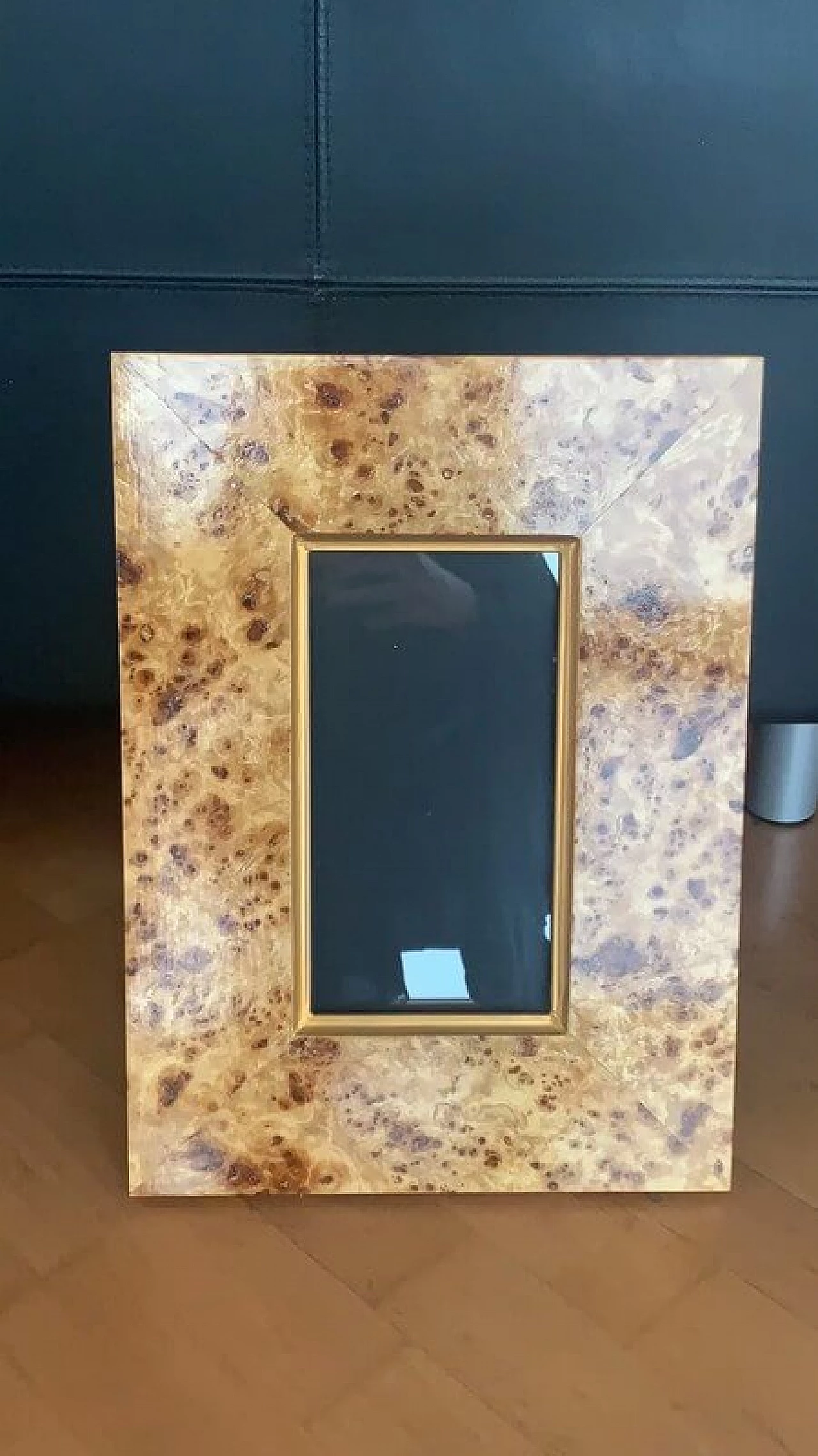 Picture frame in briarwood, 70's 1458182