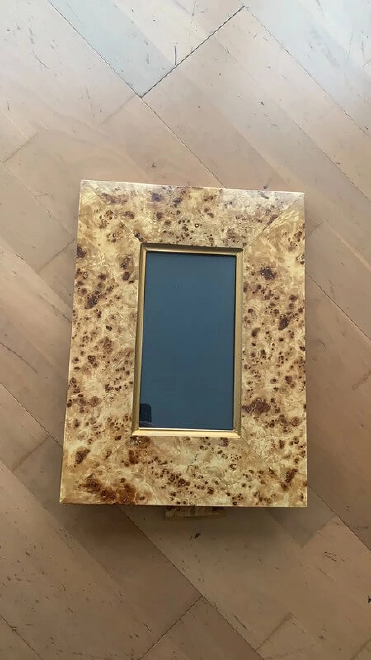 Picture frame in briarwood, 70's 1458184