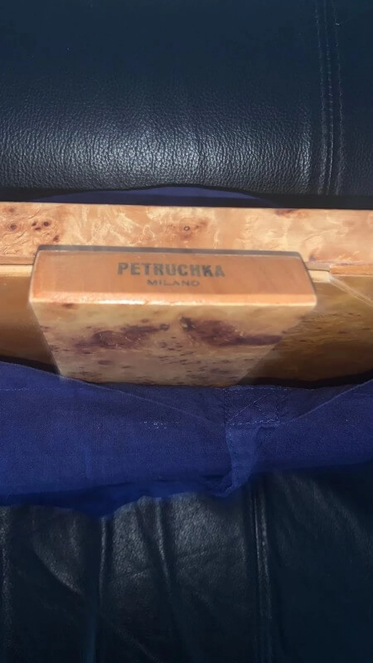 Picture frame in briarwood, 70's 1458186