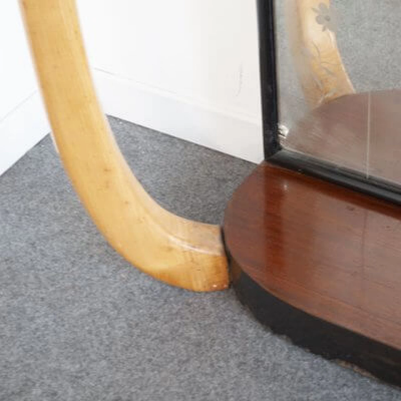 Art Deco console table with mirror, 1940s 1460209