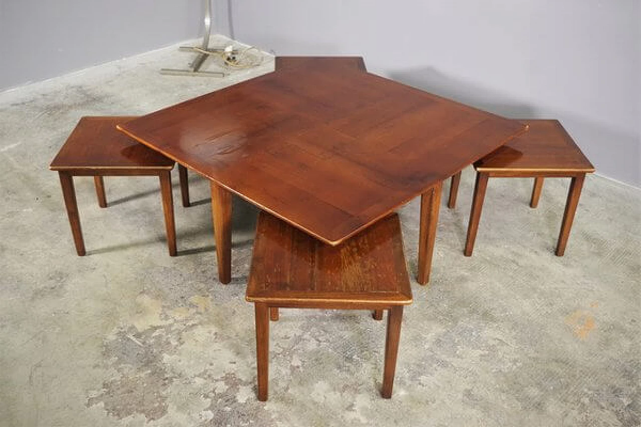5 Low coffee tables, 1970s 1460372