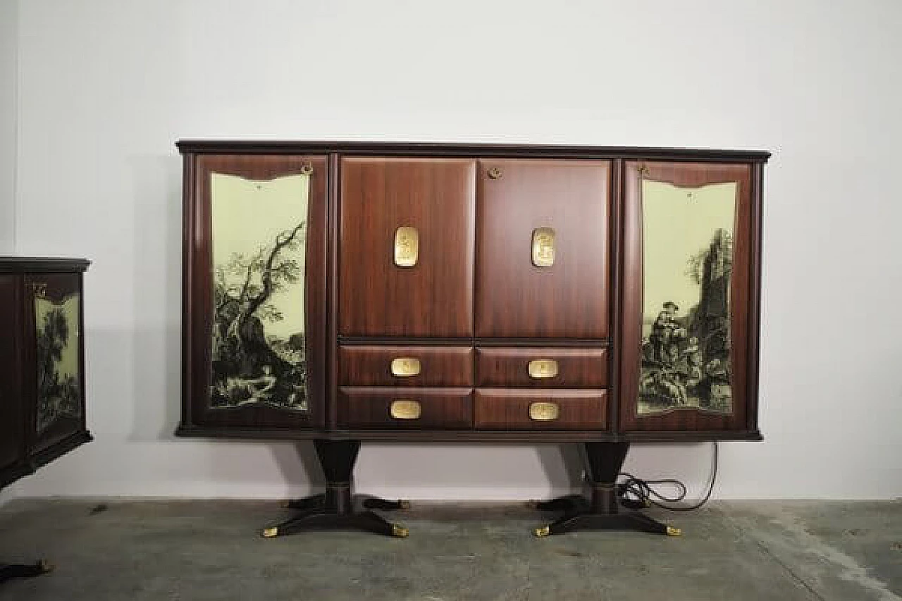 Pair of sideboards by Fratelli Rigamonti, 1940s 1460391