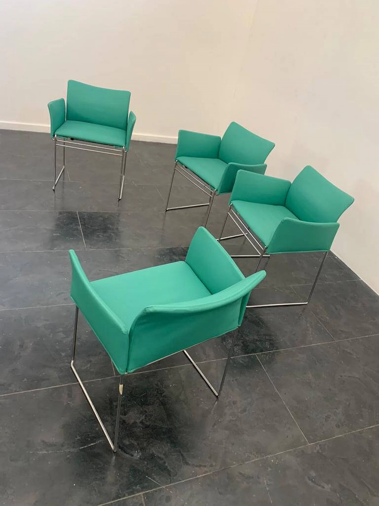 4 Maja armchairs by Kazuhide Takahama for Simon Gavina, 1990s 1460467