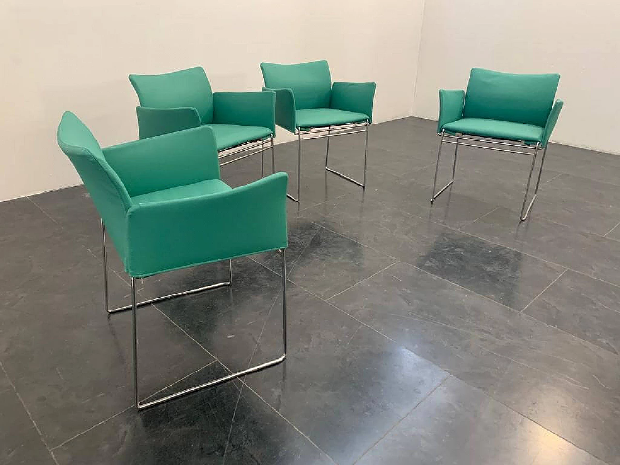 4 Maja armchairs by Kazuhide Takahama for Simon Gavina, 1990s 1460470