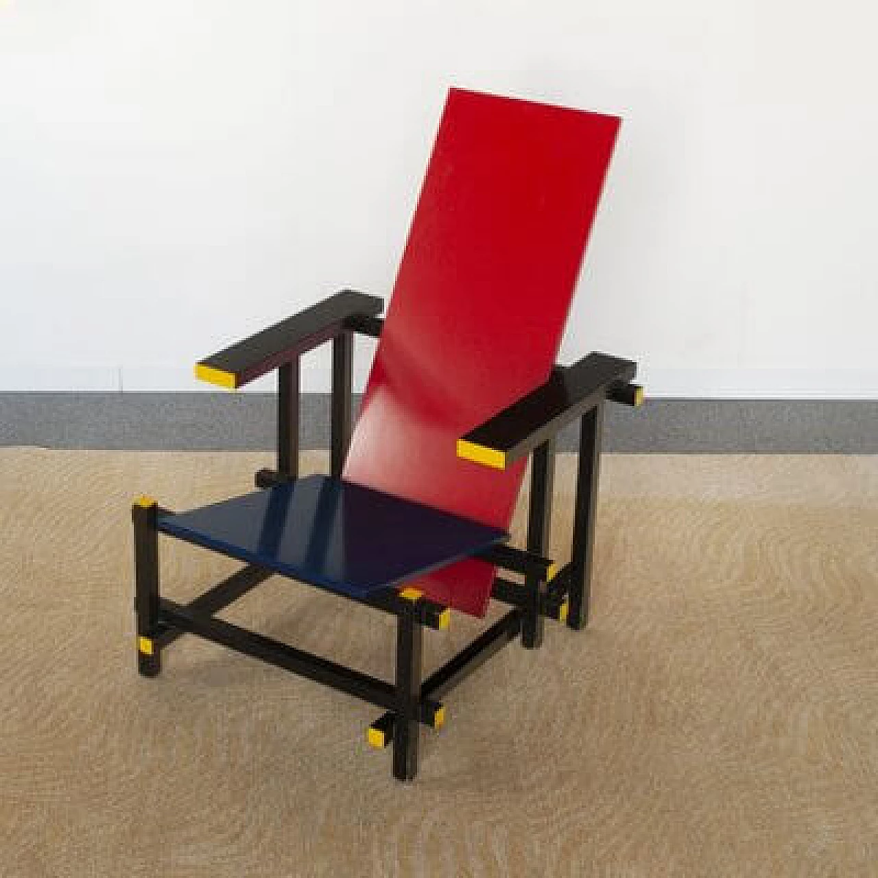 Rood Blauwe armchair by Gerrit Thomas Rietveld for Cassina, 1960s 1461490