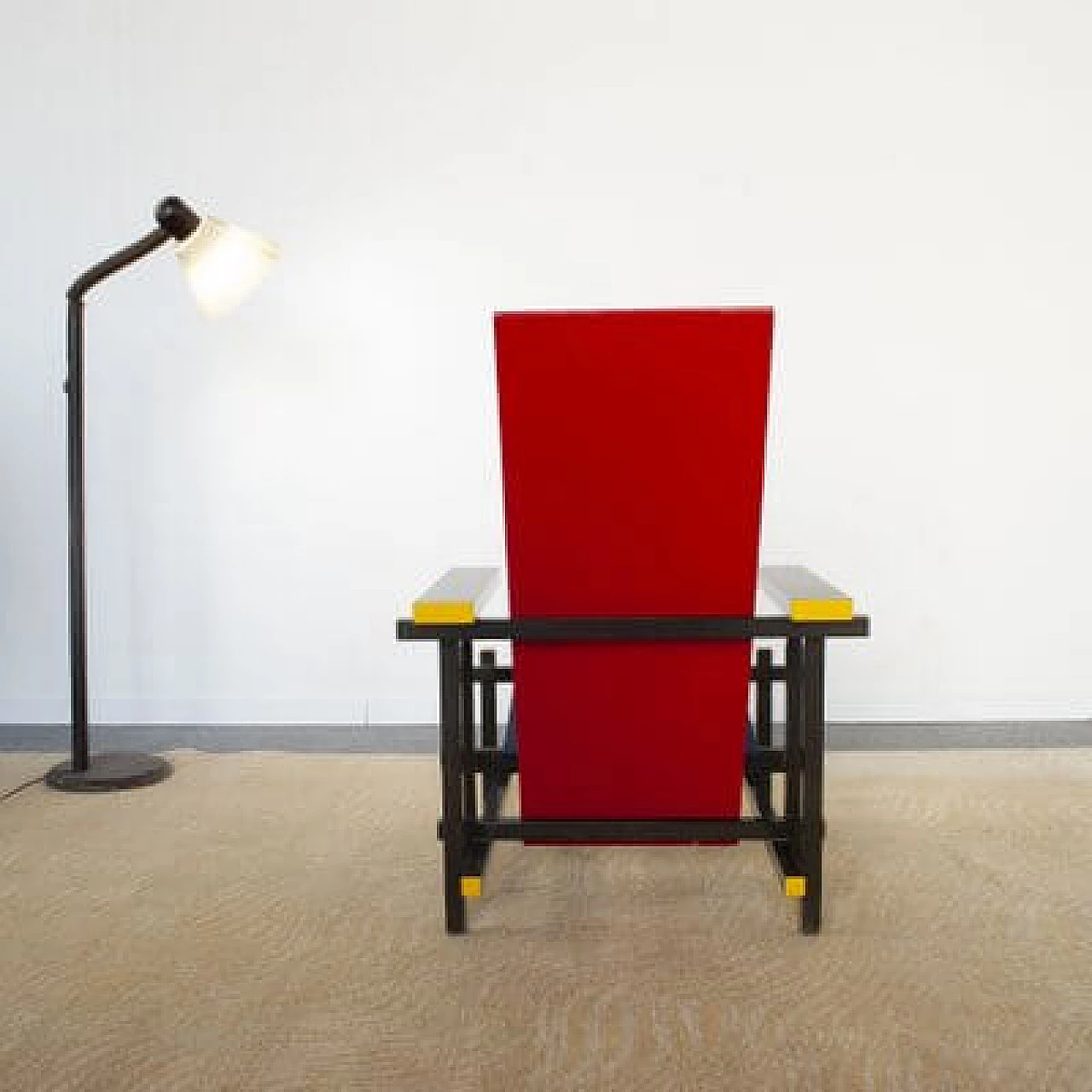 Rood Blauwe armchair by Gerrit Thomas Rietveld for Cassina, 1960s 1461491