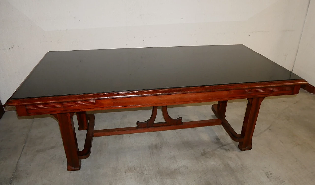 Art Nouveau mahogany dining room, early 20th century 1461659