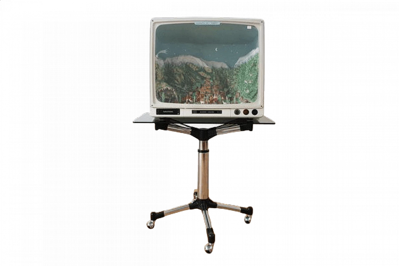 Grundig television with illuminated crib, 1950s 1461668