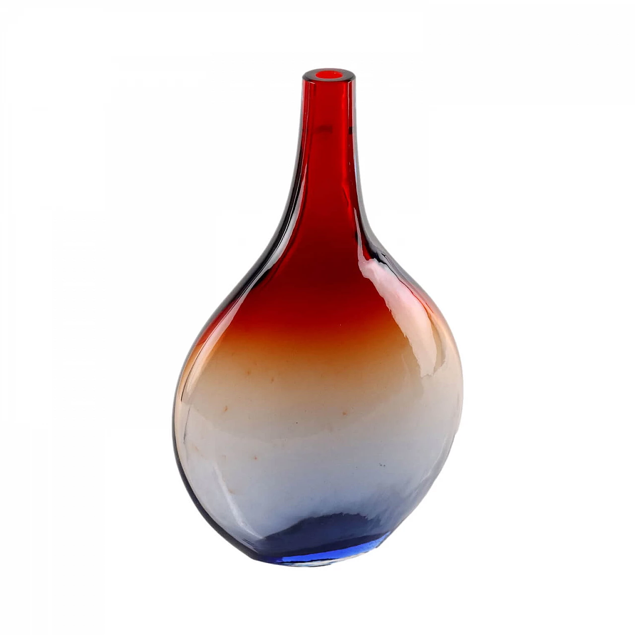 Murano glass vase by Alfredo Barbini, 1970s 1462592