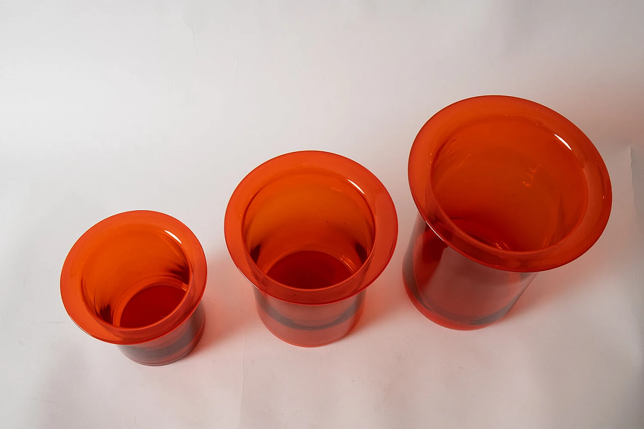 3 Vasi in vetro di Murano, anni '60 1463117