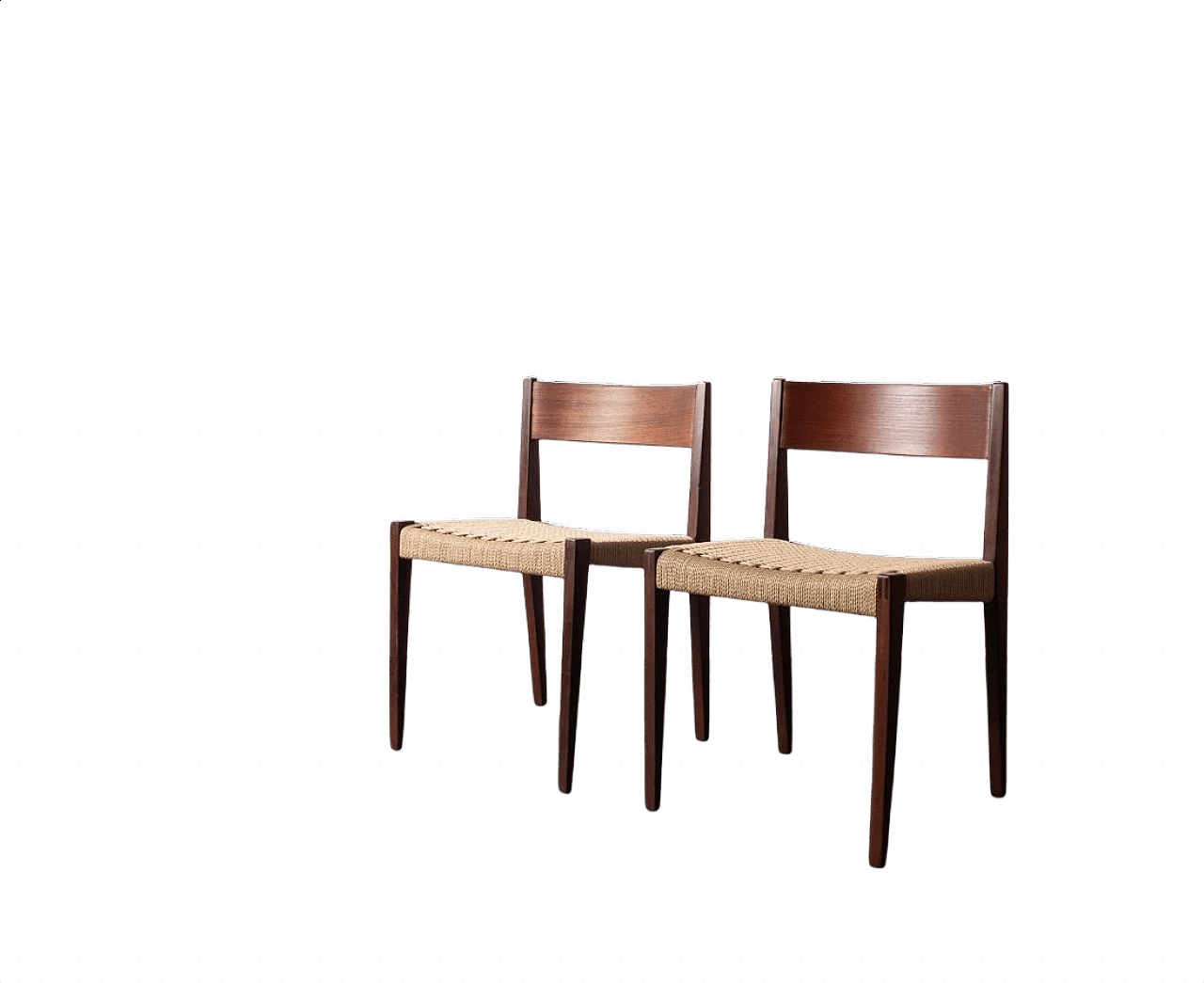 Pair of Pia chairs by Poul Cadovius for Cado, 1960s 1463339