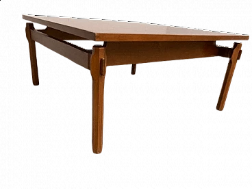 Tavolo da caffè di Ico Parisi in teak, anni '50