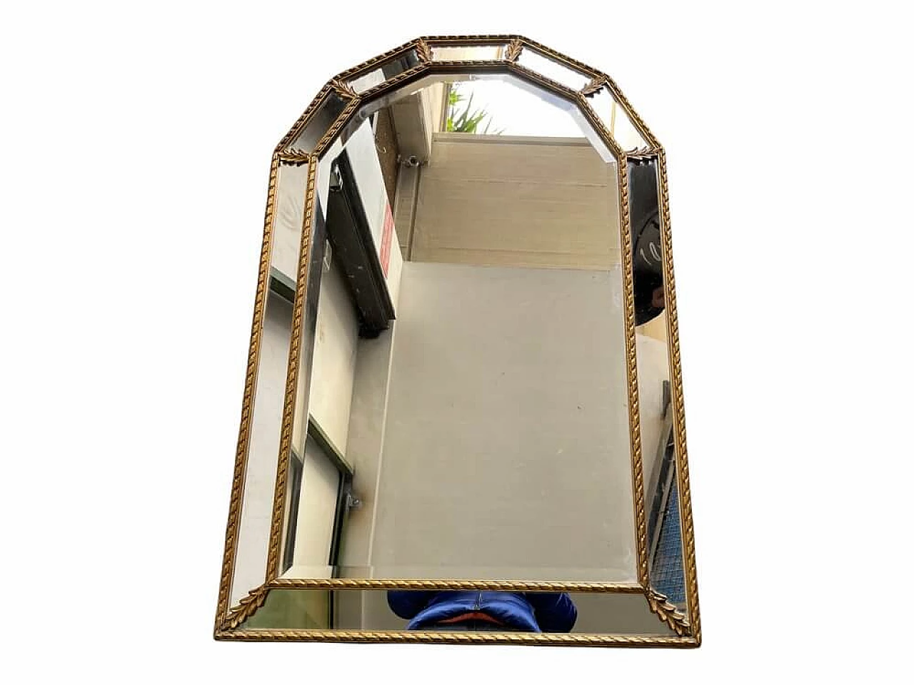 Mirror decorated in gold, 1960s 1463388
