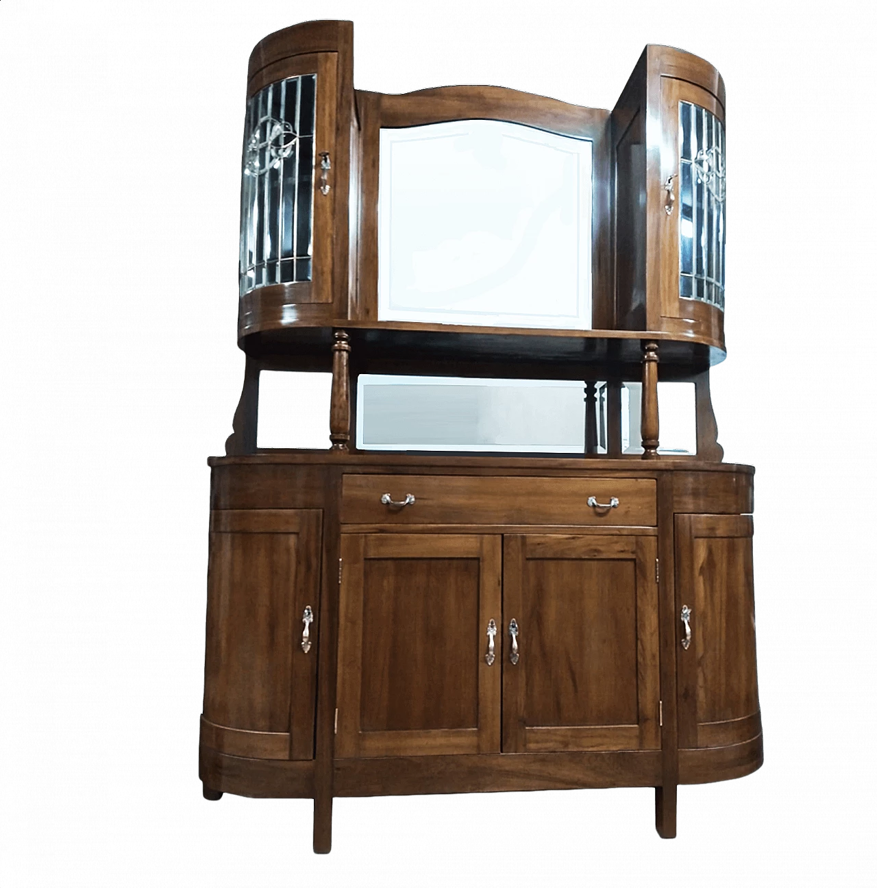 Credenza in stile Art Deco in ciliegio, anni '30 1463456