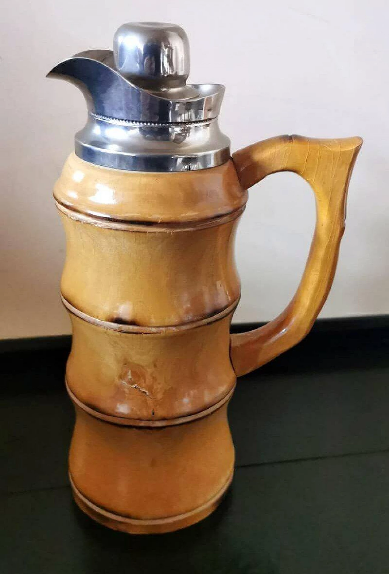 Thermos di Aldo Tura in bambù, anni '50 1463975