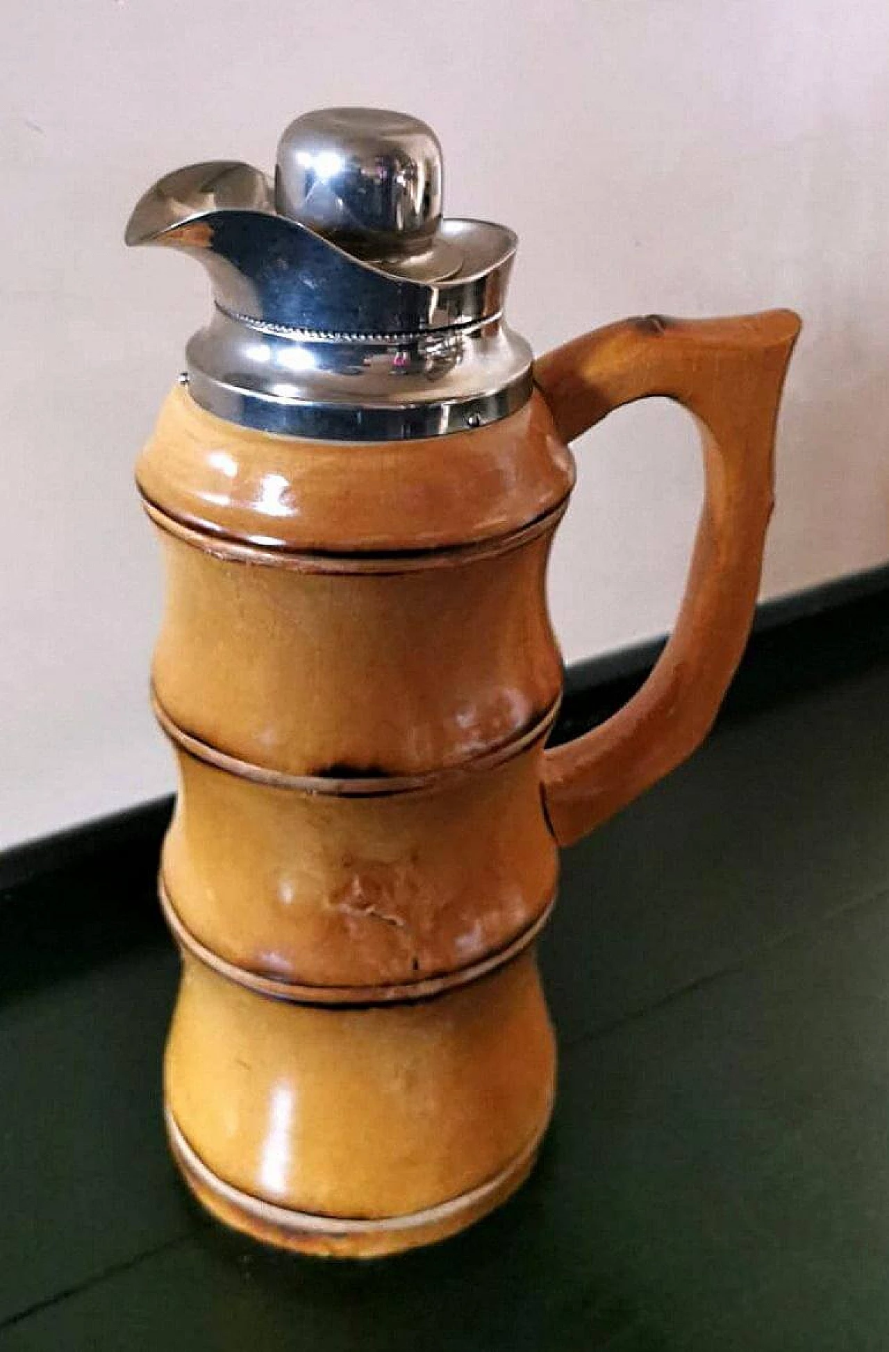 Thermos di Aldo Tura in bambù, anni '50 1463977