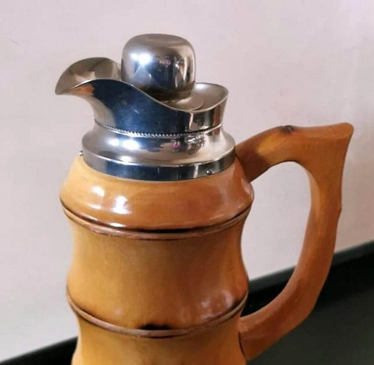 Aldo Tura bamboo thermos flask, 1950s 1463978