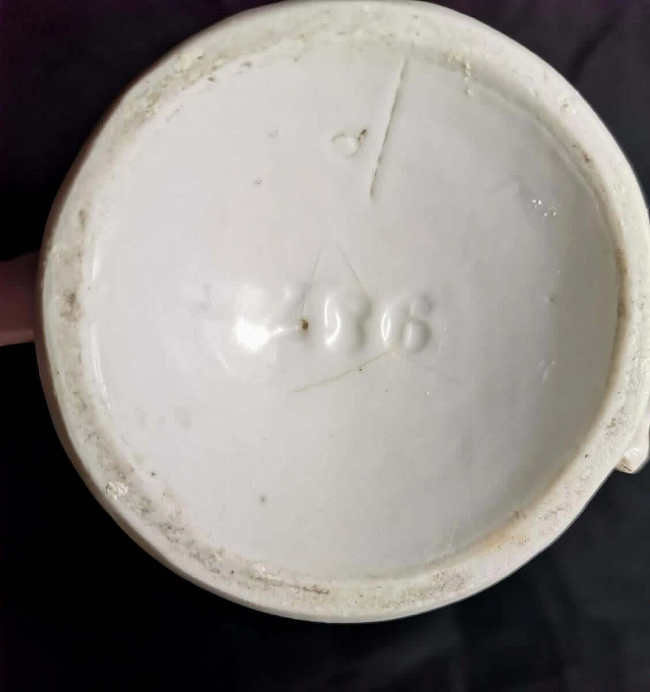 Pair of wedding church vases in Porcelain de Paris, 19th century 1464101