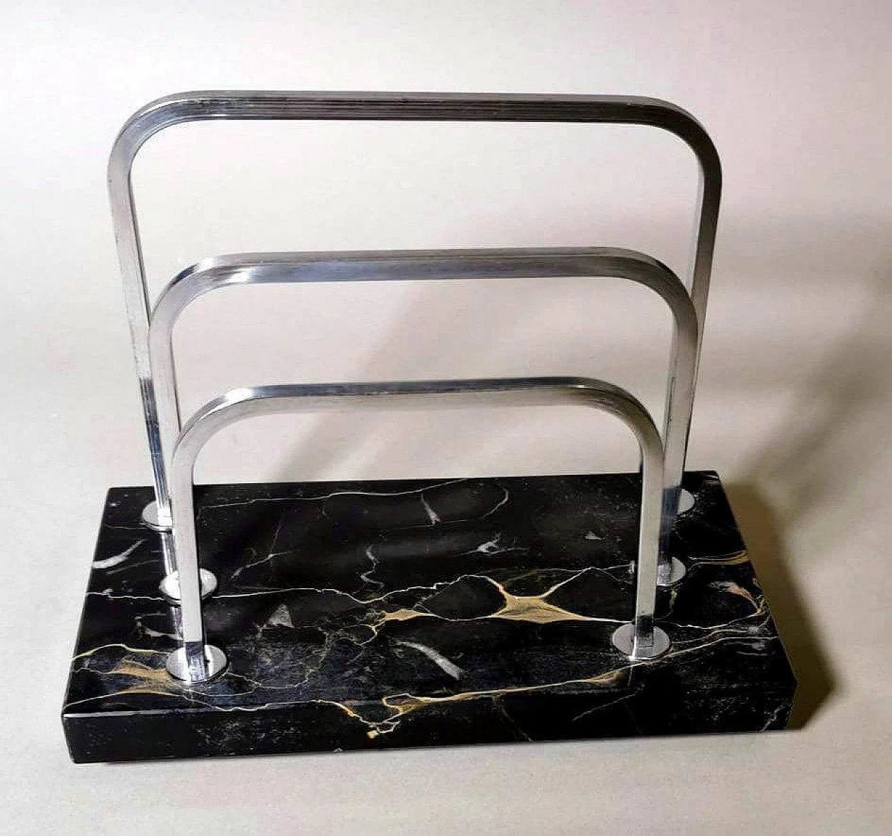 Portoro marble desk organizer set, 1930s 1466036