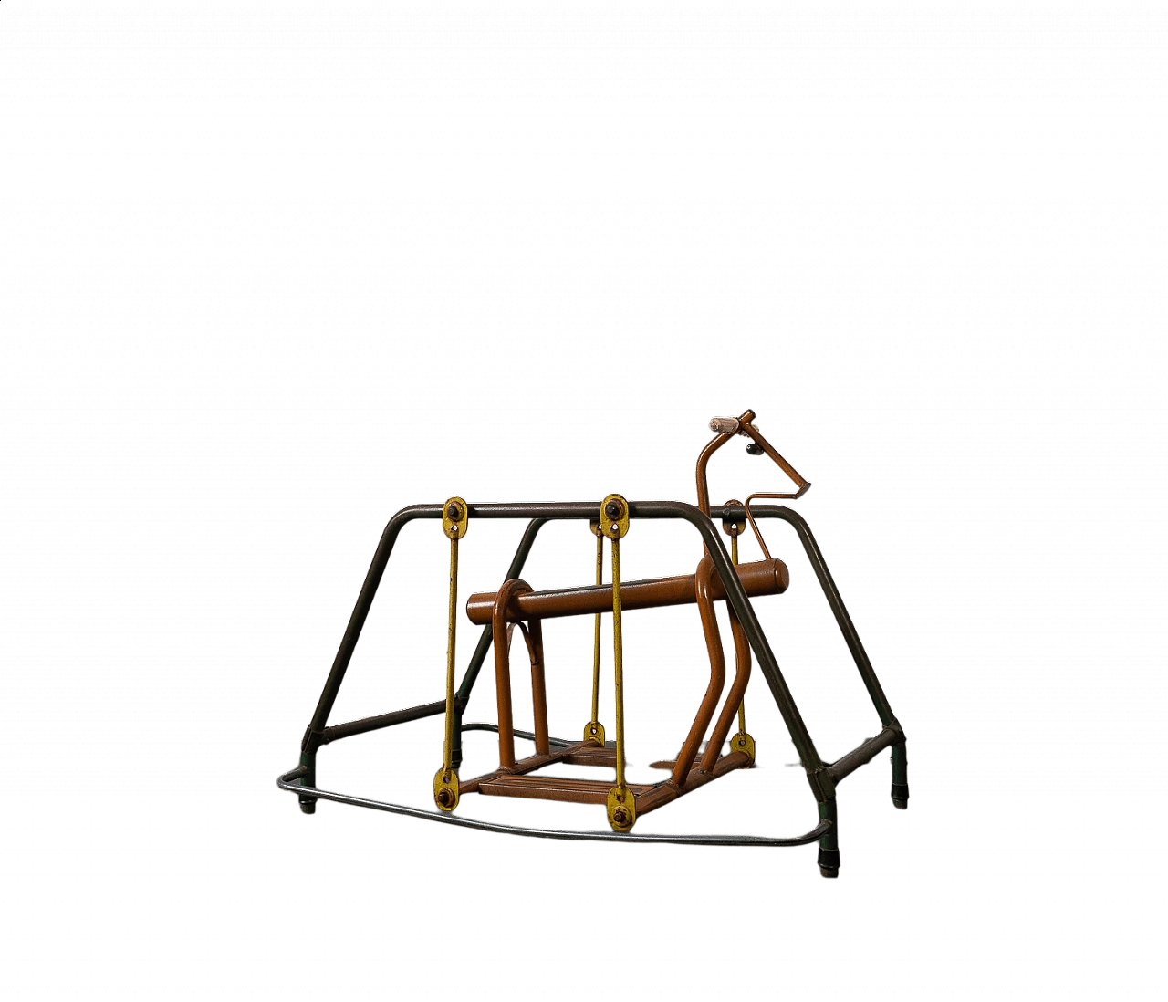 Cavallo a dondolo in ferro, anni '50 1466173