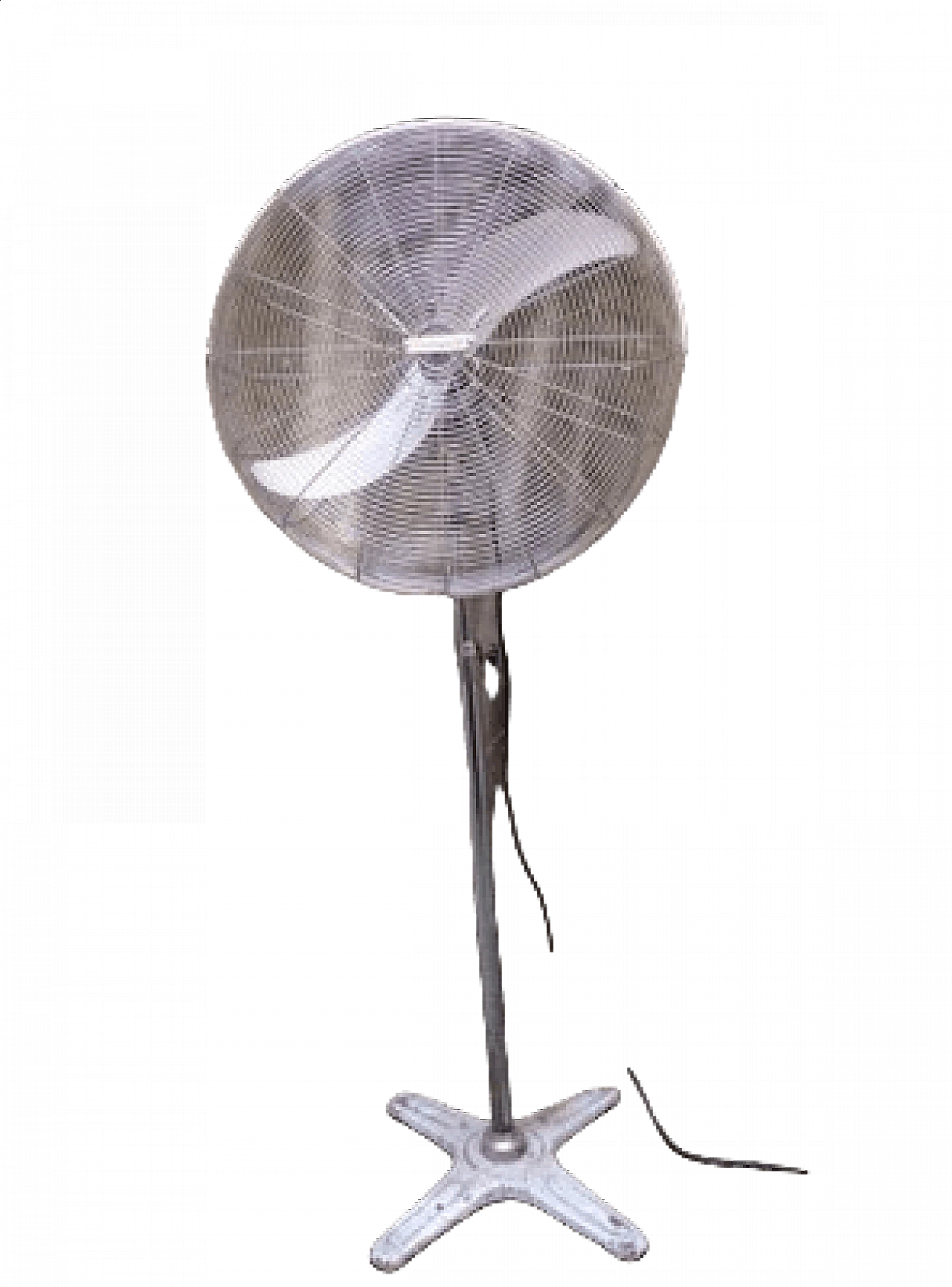 Cast iron and chrome metal fan by Continental, 1950s 1466176