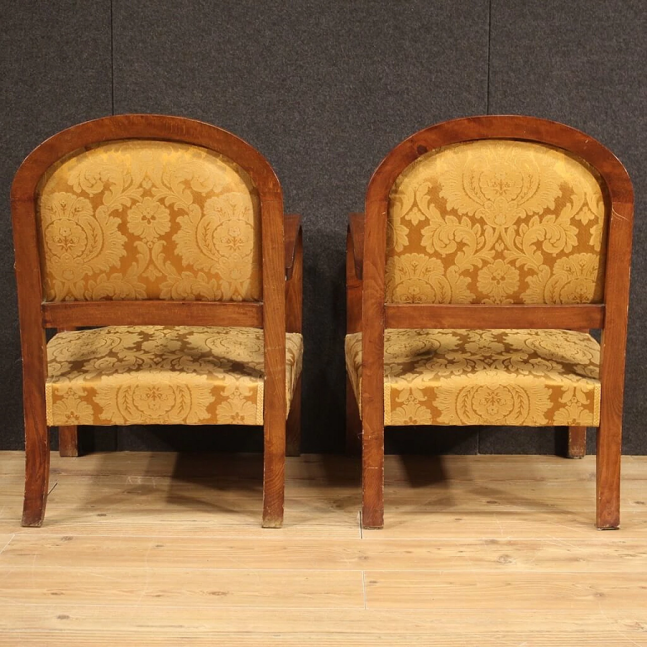 Pair of Art Deco armchairs, 1940s 1466354