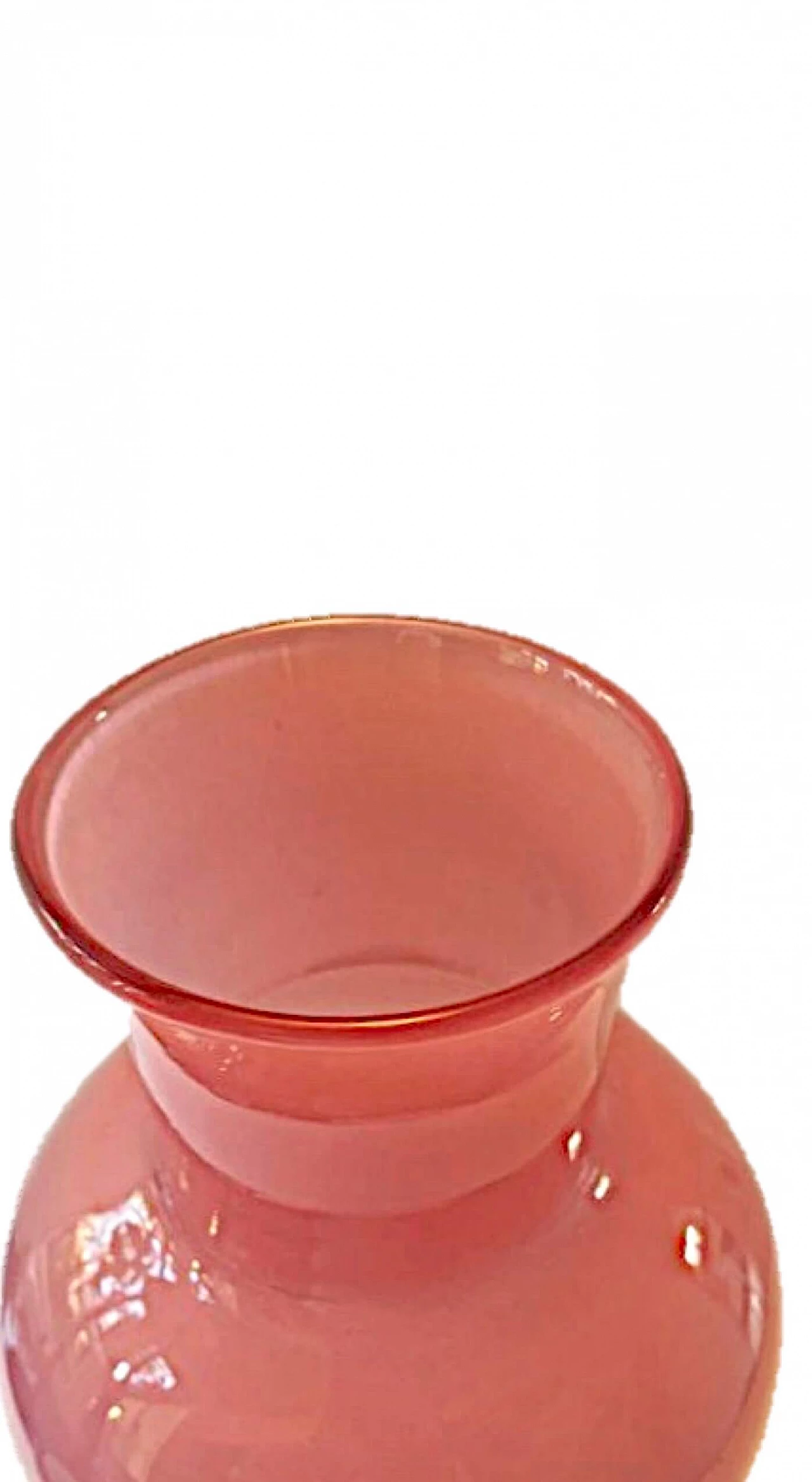 Vaso serie Opalini rosa di Venini, 1952 1466416
