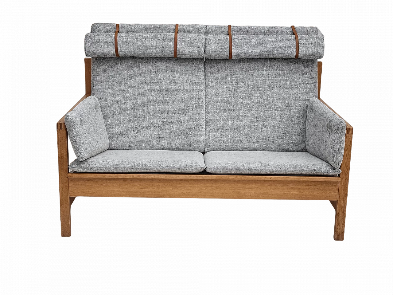 Mogensen oak 2-seater sofa model 2252, 1970s 1466524