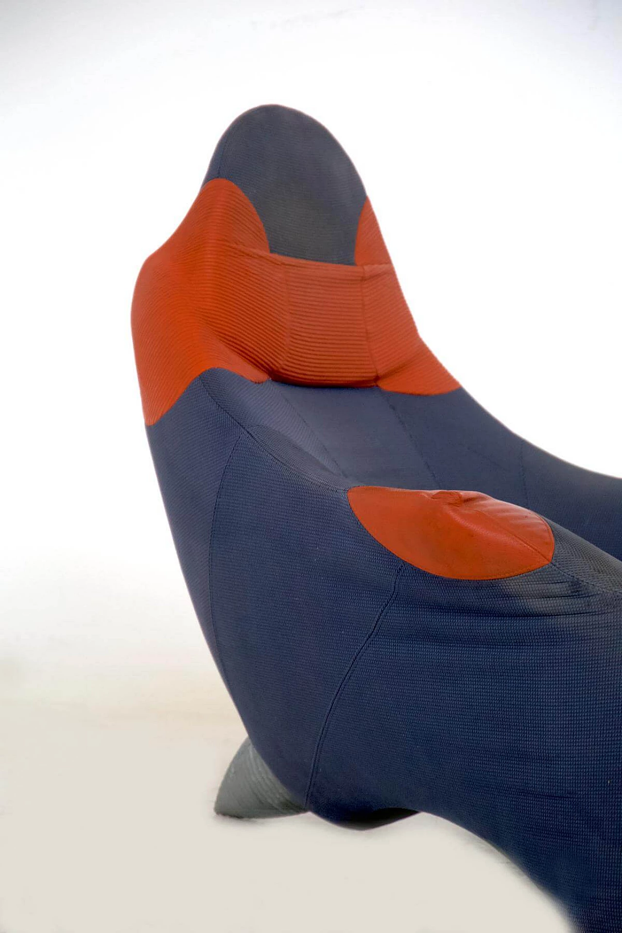 Poltrona e poggiapiedi modello Hal di Marc Sadler per Cassina, anni '90 1467120