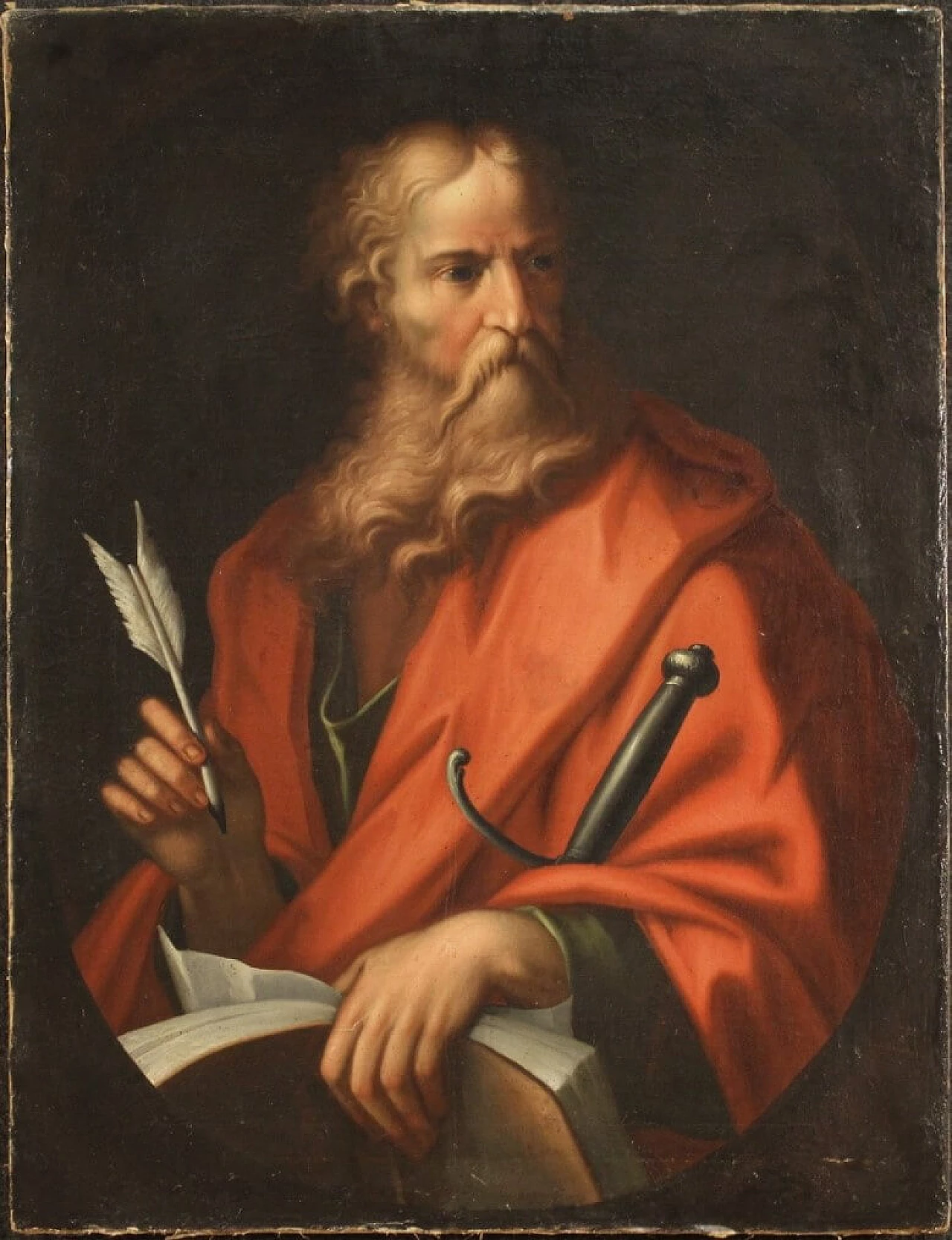 Oil on canvas depicting Saint Paul, 17th century 1467250