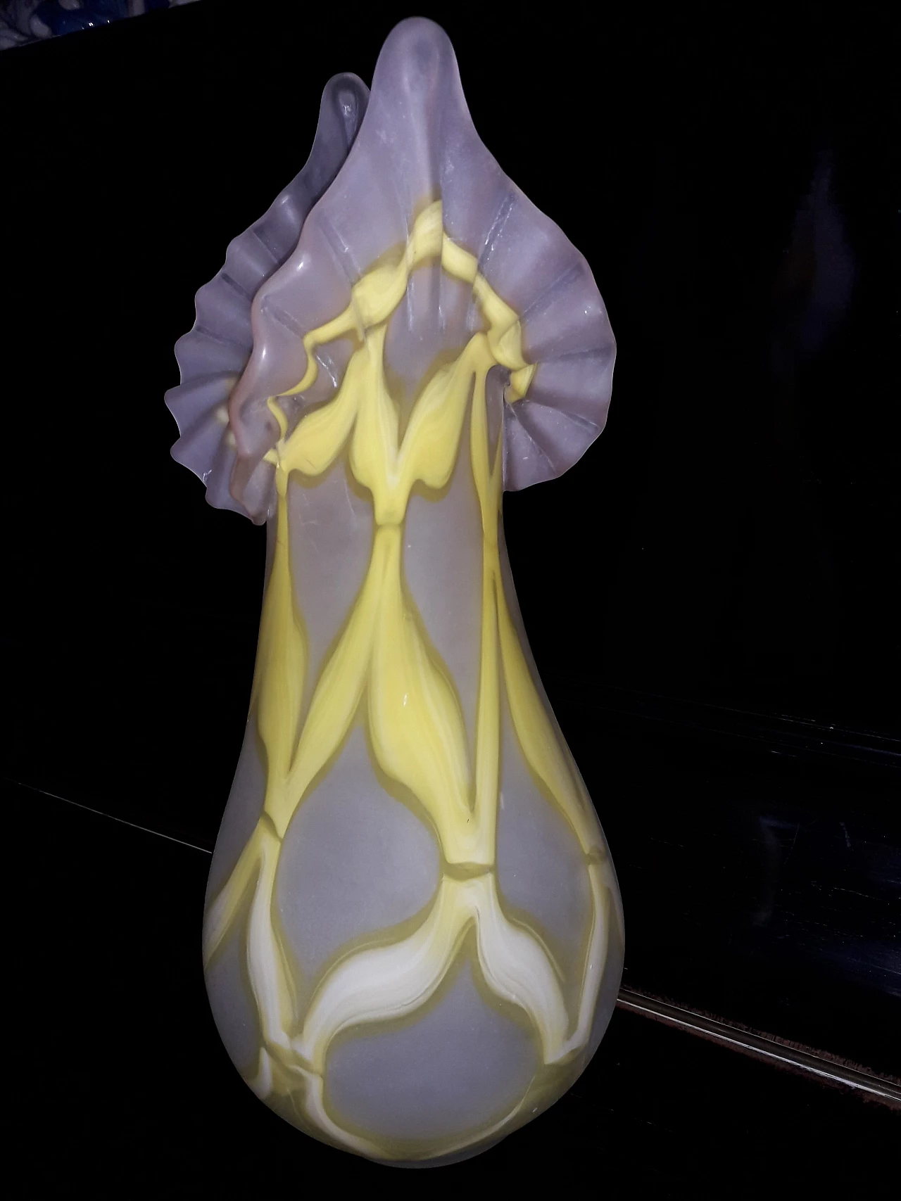 Murano glass flower vase, 1980s 1468480