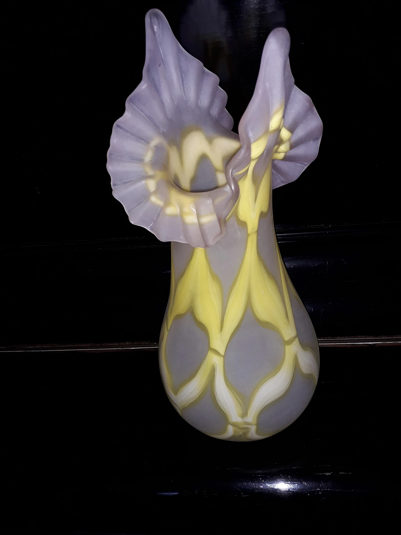 Murano glass flower vase, 1980s 1468481