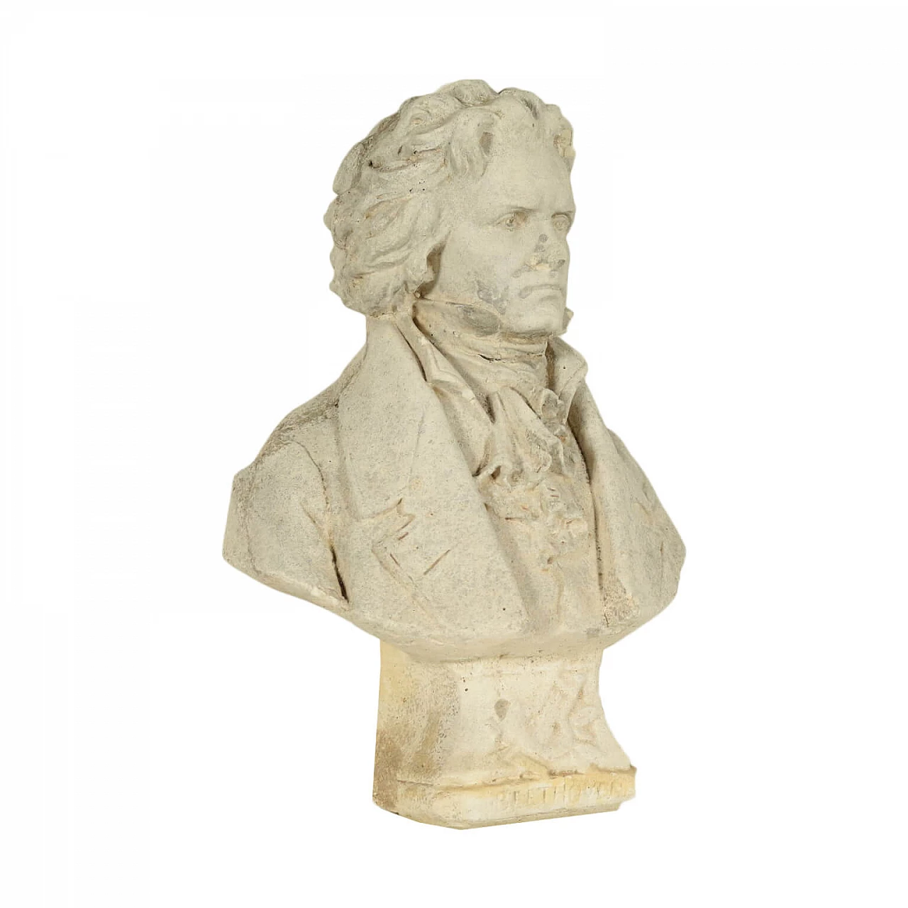 Busto di Beethoven in pasta di cemento, del '900 1468975