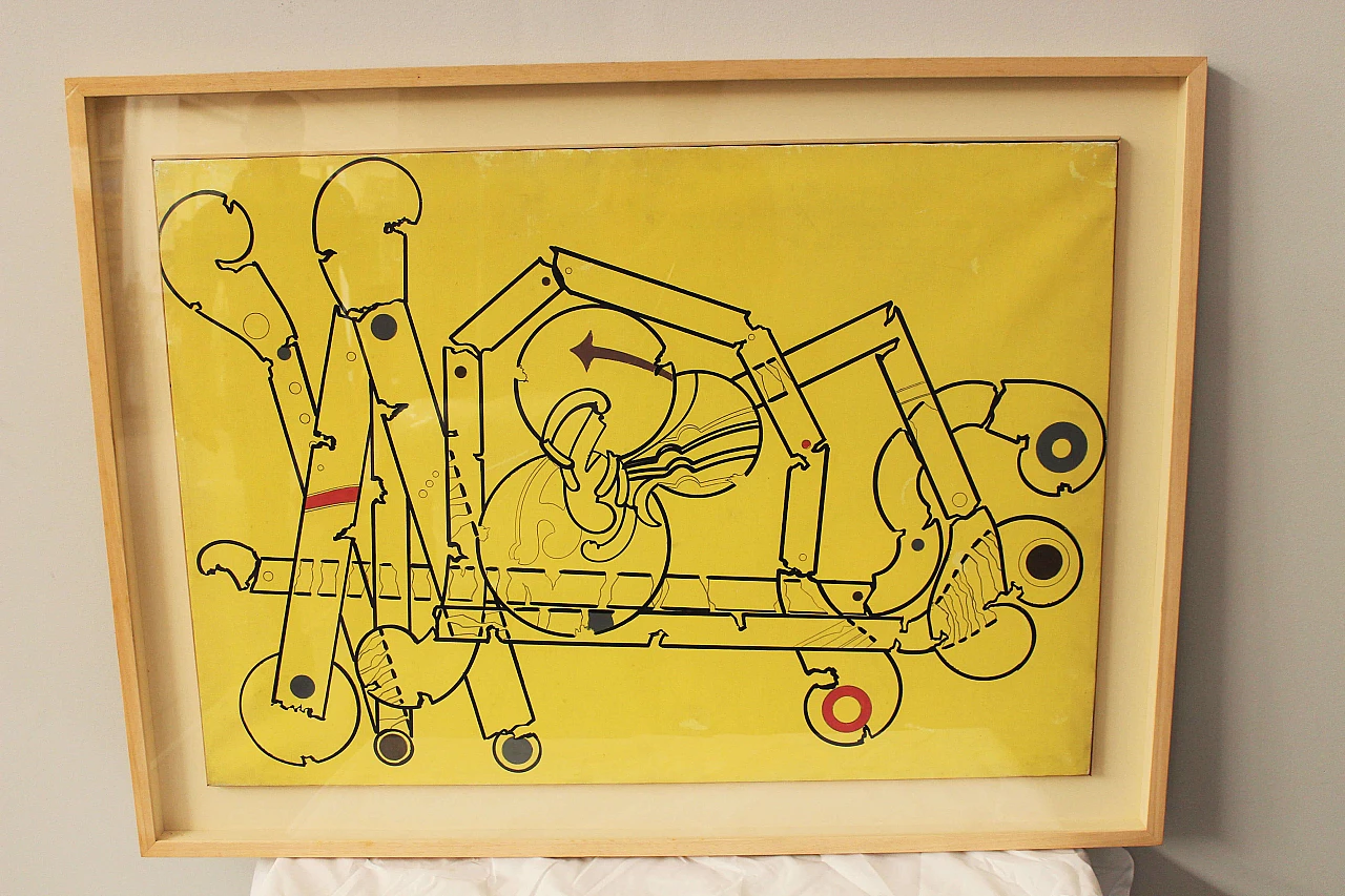 La Calcolatrice dalla serie Macchine Inutili di Renato Volpini, anni '60 1470092