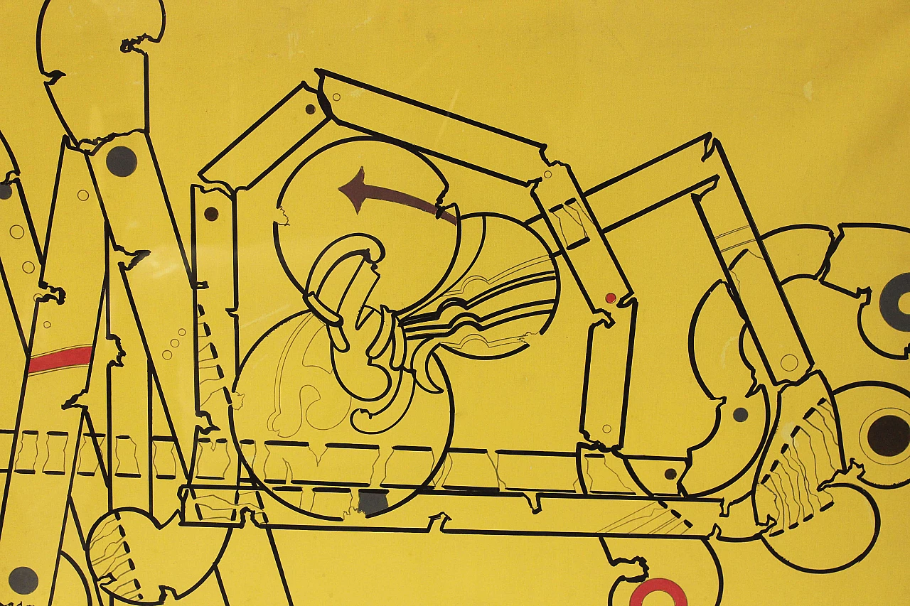 La Calcolatrice dalla serie Macchine Inutili di Renato Volpini, anni '60 1470093